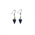 Beautiful Charming Blue Stone studded Earring in Sterling Silver