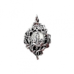 Artistic Sliver Plated Pendant